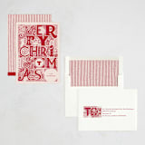 "So Delightful" - Holiday Cards in Candy Apple by Charter Oaks Creative - Assembled