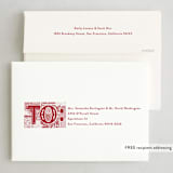 "So Delightful" - Holiday Cards in Candy Apple by Charter Oaks Creative - FREE Recipient Addressing