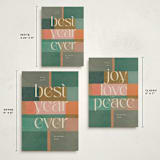 "tree blocks" - Holiday Cards in Spice by Creo Study - Formats Available