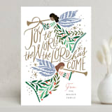 "Angel Chorus" - Holiday Cards in Sky by Alethea and Ruth - Front