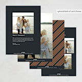 "Greenery" - Holiday Cards in Toffee by Leah Bisch - Back of Card Options