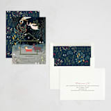 "Nativity Garden" - Holiday Cards in Renaissance by Eve Schultz - Assembled