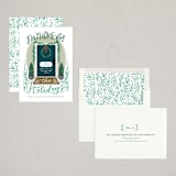 "New Home front door" - Holiday Cards in Wreath by Alethea and Ruth - Assembled