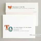 "Scandi Joy" - Holiday Cards in Navy by GeekInk Design - FREE Recipient Addressing