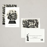 "Nativity Snow Globe" - Holiday Cards in Midnight by Sarah Knight - Assembled