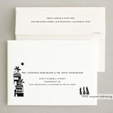 "Nativity Snow Globe" - Holiday Cards in Midnight by Sarah Knight - FREE Recipient Addressing