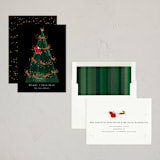 "reign" - Holiday Cards in Coal by Jennifer Lew - Assembled