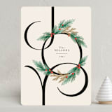 "Wreath of Joy" - Holiday Cards in Vanilla by Megan Cash - Front