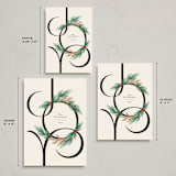 "Wreath of Joy" - Holiday Cards in Vanilla by Megan Cash - Formats Available