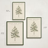 "Vintage Spruce" - Holiday Cards in Pine by Amy Kross - Formats Available