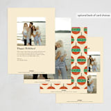"Cozy Kitten" - Holiday Cards in Christmas by Kimberly Morgan - Back of Card Options