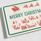 "Retro Holiday" - Holiday Cards in Holly by Teju Reval - Detail