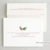 "Wishes for Christmas" - Holiday Cards in Rudolph by Heather Cairl - FREE Recipient Addressing