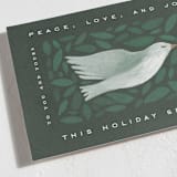 "Peace to you" - Holiday Cards in Forest by Amy Kross - Detail