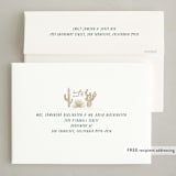 "Deck the Desert" - Holiday Cards in Cactus by Shiny Penny Studio - FREE Recipient Addressing