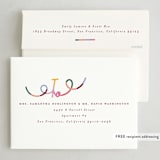 "Bright New Year" - Holiday Cards in Rainbow by Corinne Malesic - FREE Recipient Addressing