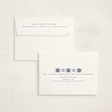 "Formal Snowflake Frame" - Holiday Cards in Winter Night by Jennifer Holbrook - FREE Recipient Addressing
