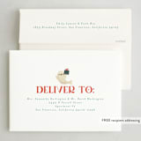 "Arctic Joy" - Holiday Cards in Mint by Itsy Belle Studio - FREE Recipient Addressing