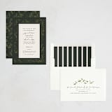 "Leafy Border" - Holiday Cards in Forest by Amy Payne - Assembled