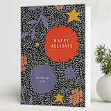"holiday evening" - Holiday Cards in Magic by Sumak Studio - Folded Card