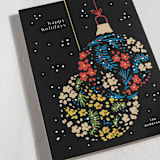 "SoHappyHolidays" - Holiday Cards in Midnight by samovilka - Detail