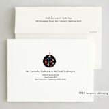 "SoHappyHolidays" - Holiday Cards in Midnight by samovilka - FREE Recipient Addressing