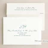 "Winter Jewel" - Holiday Cards in Juniper by Holly Whitcomb - FREE Recipient Addressing