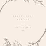 "evergreen boughs" - Holiday Cards in Dove by elena diaz - Close-Up