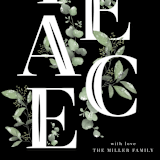 "Vining Peace" - Holiday Cards in Holly by Grace Kreinbrink - Close-Up
