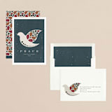 "Peaceful" - Holiday Cards in Spruce by Amy Payne - Assembled