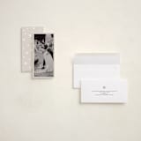 "Simeonne" - Tall Holiday Cards in Marshmallow by Pati Cascino - Assembled