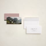 "Alpine" - Tall Holiday Cards in Snow by Jackie Crawford - Assembled