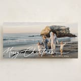 "Holiday Panorama" - Tall Holiday Cards in Snow by Chris Griffith - Front
