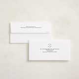 "Happy Oval" - Tall Holiday Cards in Snow by Inkblot Design - FREE Recipient Addressing