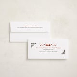 "Holly Ribbon Archway" - Tall Holiday Cards in Forest by Becky Nimoy - FREE Recipient Addressing