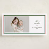 "Maine" - Tall Holiday Cards in Stocking by Megan Davis - Front