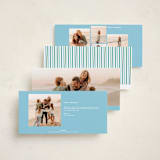 "Maine" - Holiday Cards in Frost by Megan Davis - Back of Card Options