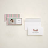 "Maine" - Tall Holiday Cards in Stocking by Megan Davis - Assembled