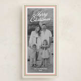 "Sunny Frame" - Tall Holiday Cards in Sugar Cookie by Olivia Raufman - Front