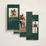"Sunny Frame" - Holiday Cards in Evergreen by Olivia Raufman - Back Designs
