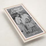 "Sunny Frame" - Tall Holiday Cards in Sugar Cookie by Olivia Raufman - Detail