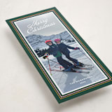 "Sunny Frame" - Holiday Cards in Evergreen by Olivia Raufman - Detail