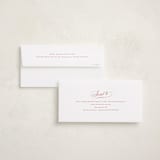 "Poem" - Tall Holiday Cards in Peppermint by Olivia Kanaley Inman - FREE Recipient Addressing