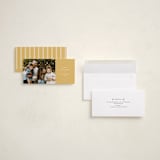 "Beckett" - Holiday Cards in Butter by Robert and Stella - Assembled