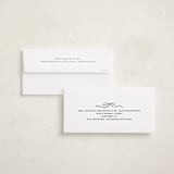 "Double Wide" - Tall Holiday Cards in Snow by Pink House Press - FREE Recipient Addressing