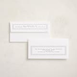 "Soirée" - Tall Holiday Cards in Snow by Lottie Aldarwish - FREE Recipient Addressing