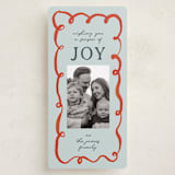 "Swirly" - Holiday Cards in Frost by Sierra Lee - Front