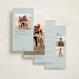 "Swirly" - Holiday Cards in Frost by Sierra Lee - Back of Card Options