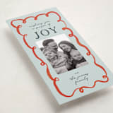 "Swirly" - Holiday Cards in Frost by Sierra Lee - Detail