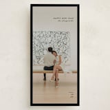 "Archival Border" - Holiday Cards in Coal by Jackie Crawford - Front